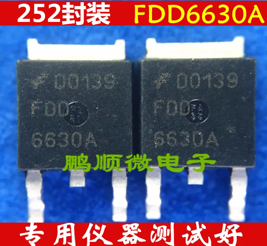 

30pcs original new FDD6630A Xiantong Factory Field Effect MOS Tube TO-252 Physical Stock