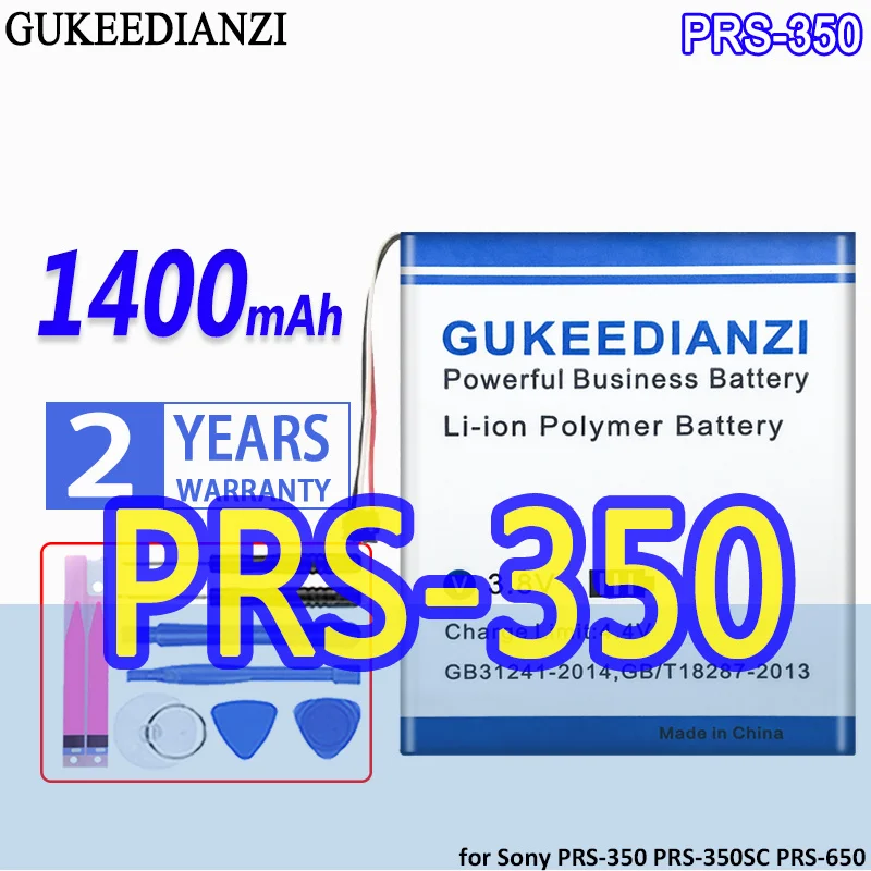 Batteria Gukeedianzi Ad Alta Capacità 1-853-016-11 Muslimate 1400Mah Per Sony Prs-350 Prs-350Sc Prs-650 Prs-650Bc Prs-650Rc