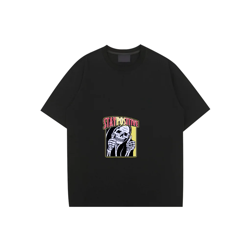 

Plus Size T-Shirt Oversized Loose Vintage Cute Death God Hip Hop Rap Style Tshirt Short Sleeve T Shirt Streetwear