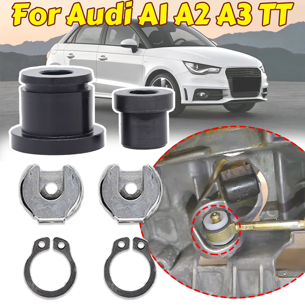 Upgrade Manual Gear Shift Cable Lever Selector Shifting End Pivot Bushing Replacement Repair Kit For Audi A1 A2 A3 TT SEAT Altea