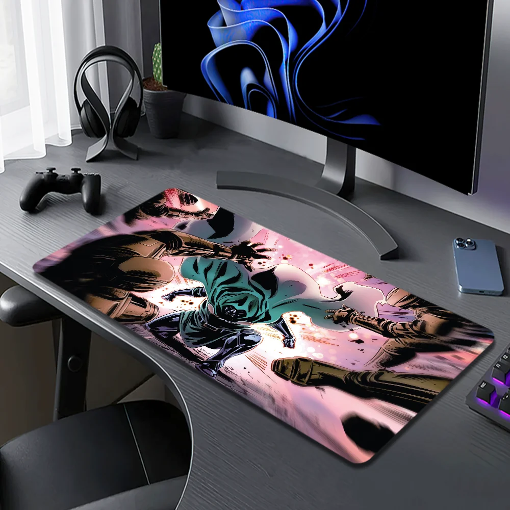 Dr Doom 90x40cm Big Keyboard Mat Table Mat Students Gamer Desktop Mousepad Gaming Mouse Pad Desktop Mat 5