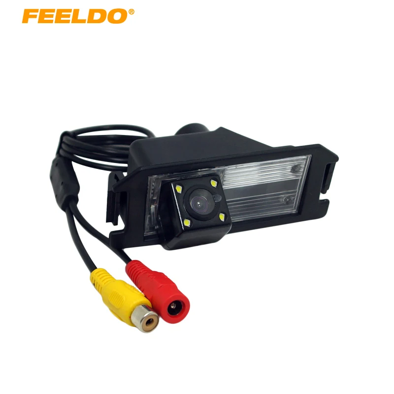 

FEELDO Car Rear View Camera With LED For Hyundai Veloster/Genesis Coupe/I30/KIA Soul Backup Parking Camera