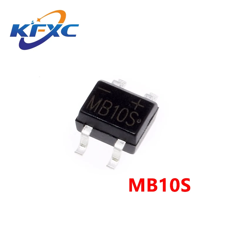 Diode Bridge Rectifier Electrical Rectifier Diodes 50pcs MB6S MB10S MB6F MB10F SOP-4