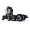 SALE 1/14 LESU 8X8 Metal Axle Gearbox Chassis Equipment Rack for RC Truck Tamiyay 3363 1851 Remote Control Tractor Th16496 4