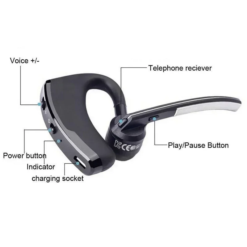 Wireless Bluetooth Headphones With Microphone For Mobile Phones_voghion.com