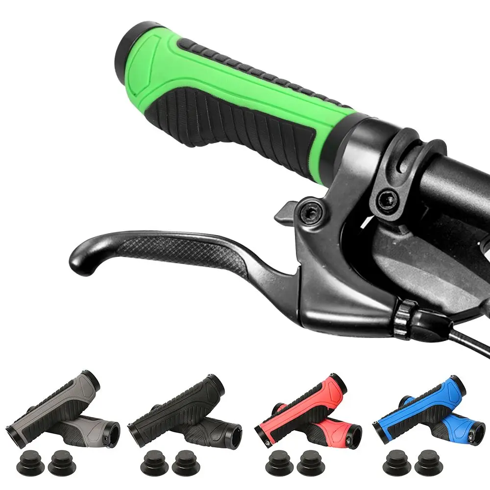 

Bilateral Lock Mountain Bike Soft Rubber Lock Bar Handlebar Grip Bicycle Handler Grip Bicycle Handlebar Cover Bike Grips