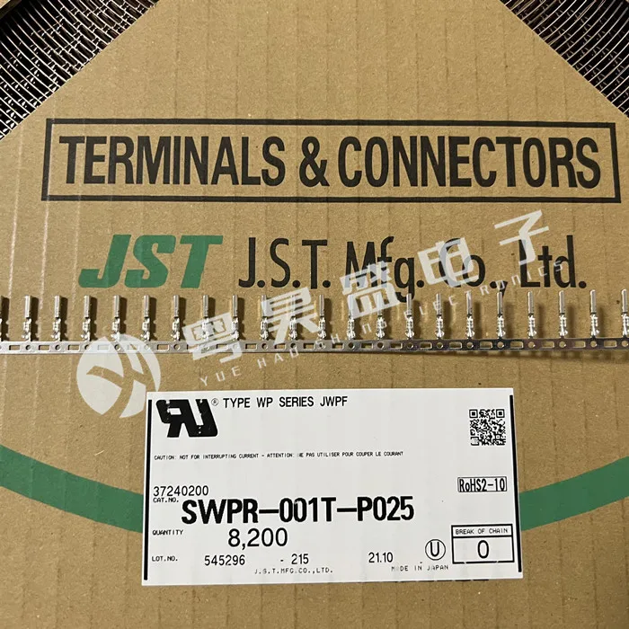 

50pcs original new Connector SWPR-001T-P025 terminal wire gauge 22-26AWG