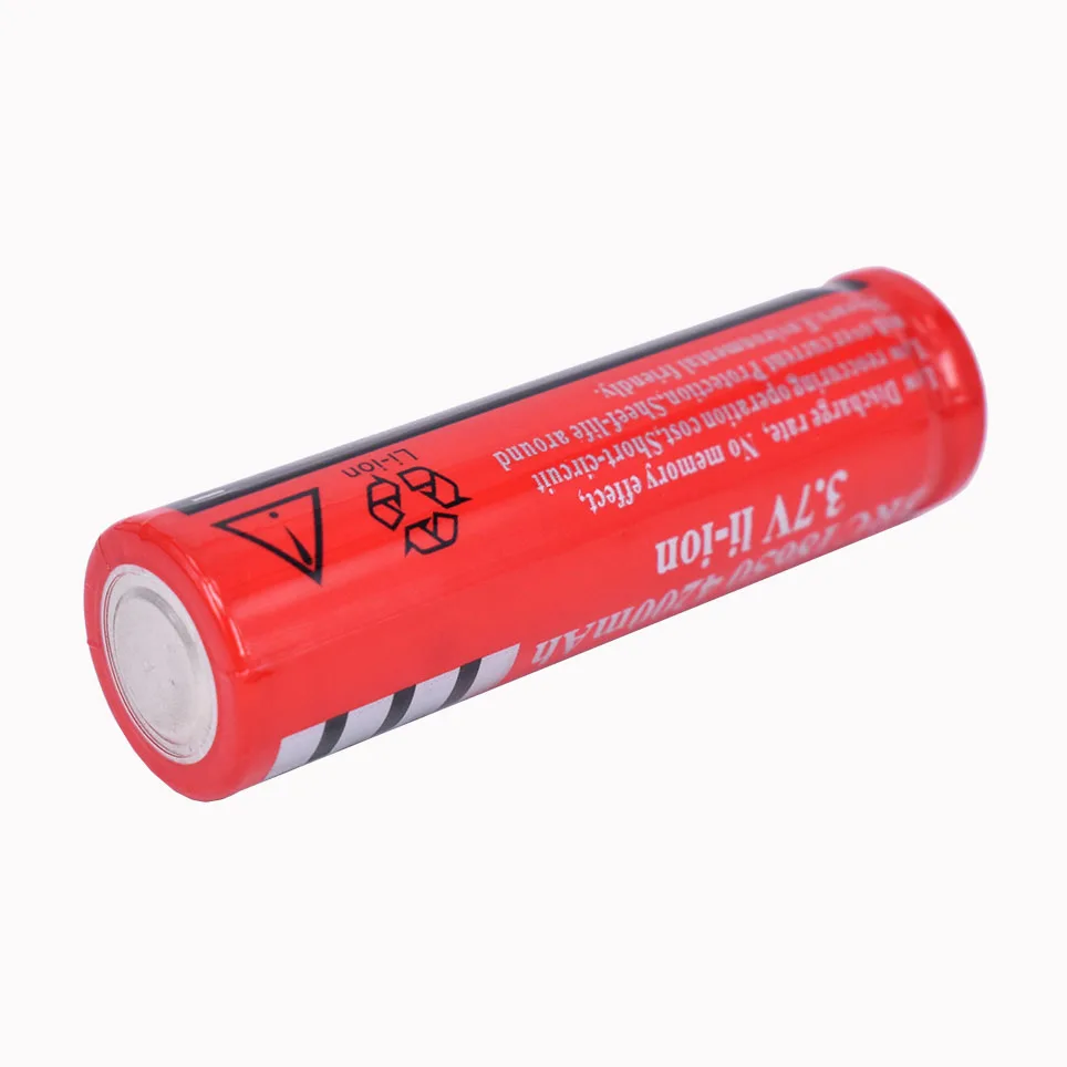 Original 18650 batterie 3,7V 4200mAh wiederaufladbare liion