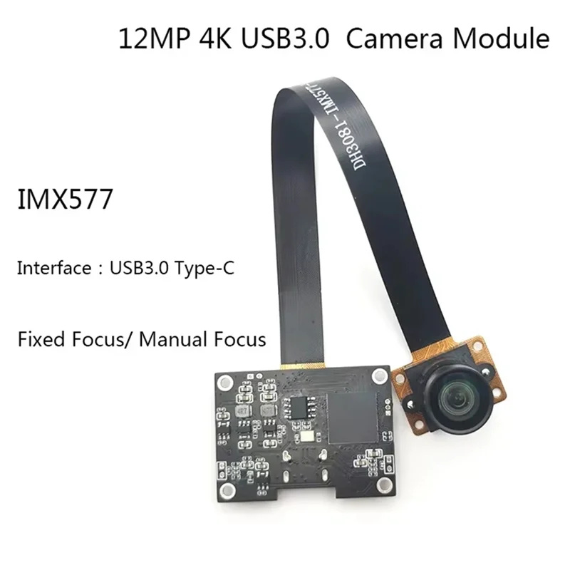 내구성-USB 3.0 카메라 모듈 산업용 카메라 모듈 100도 Type-C MJPEG YUV2 H264 마더보드,USB 3.0 카메라 모듈 Indus