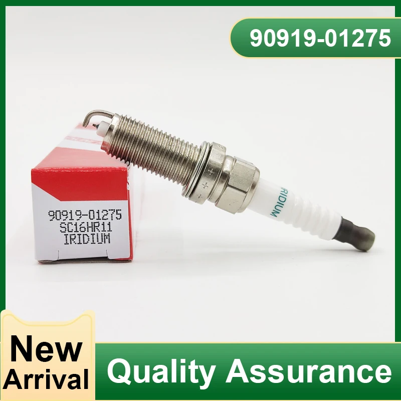 4pcs 90919-01275 SC16HR11 Iridium Spark Plug For Toyota Corolla Prius Matrix Lexus Yaris 267700-8300 9091901275 SC16HR-11 spark plug