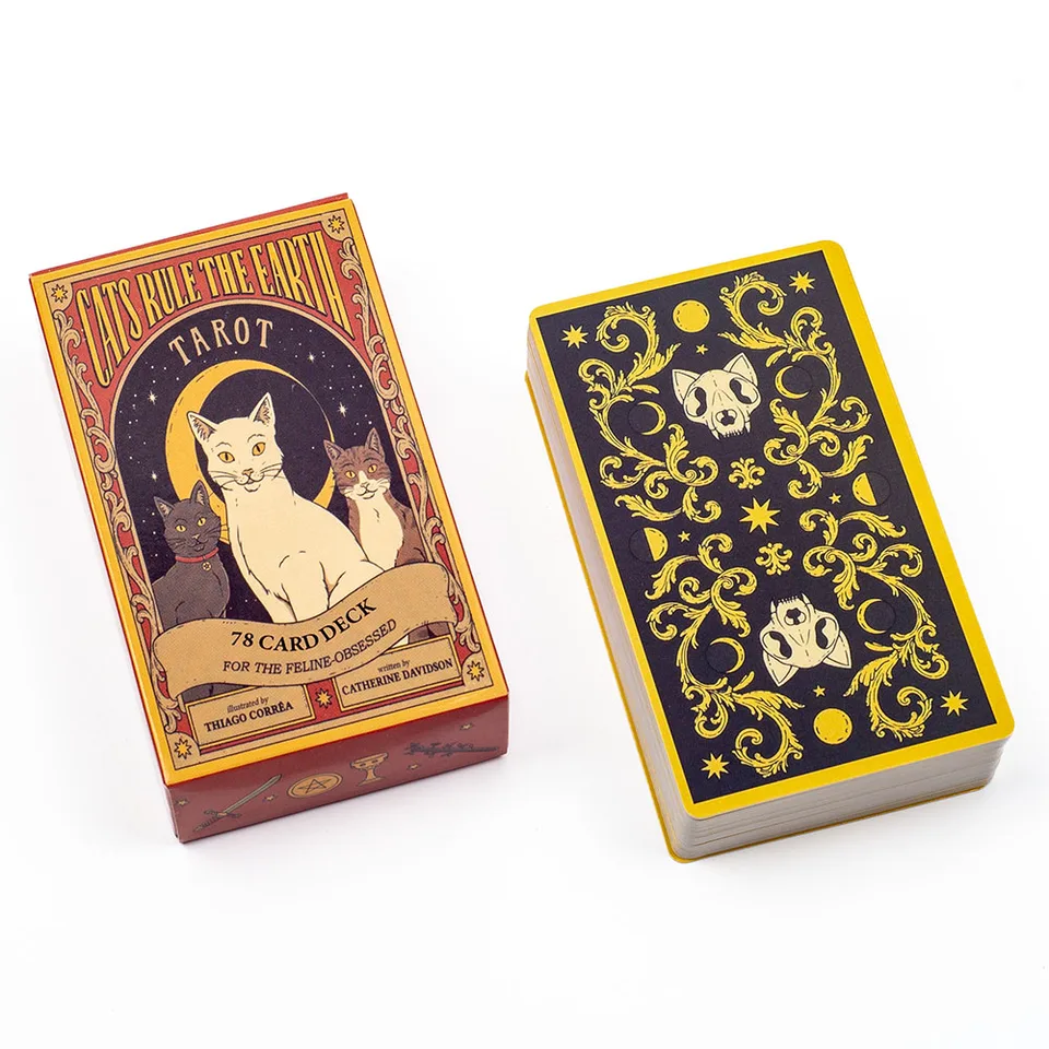 Cats Rule the Earth Tarot 78 Card Deck For The Feline-Obsessed