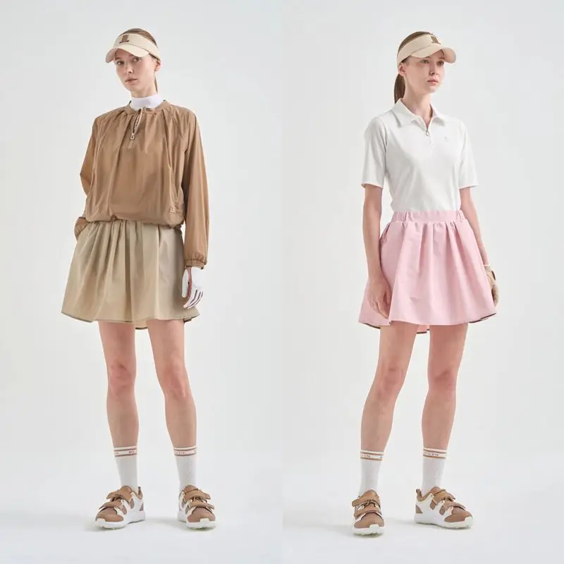 

2024 Summer New Golf Clothing Women's Outdoor Sports Fashion Age Reducing Waist Slimming Short Skirt Pants