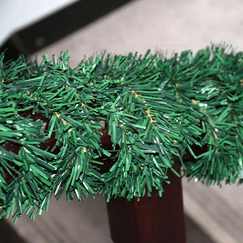5 m Weihnachten künstliche Kiefernblatt Rattan Streifen Girlande Weihnachten Kiefer Rattan Kranz Dekor Weihnachtsbaum Ornament 2026 Navidad – Detail 6