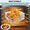 Stainless Steel Air Fryer Accessories Portable Meat BBQ Grill Rack ForCosori/Philips/Ninja Air Fryer Oven Baking Cooking Holder 2