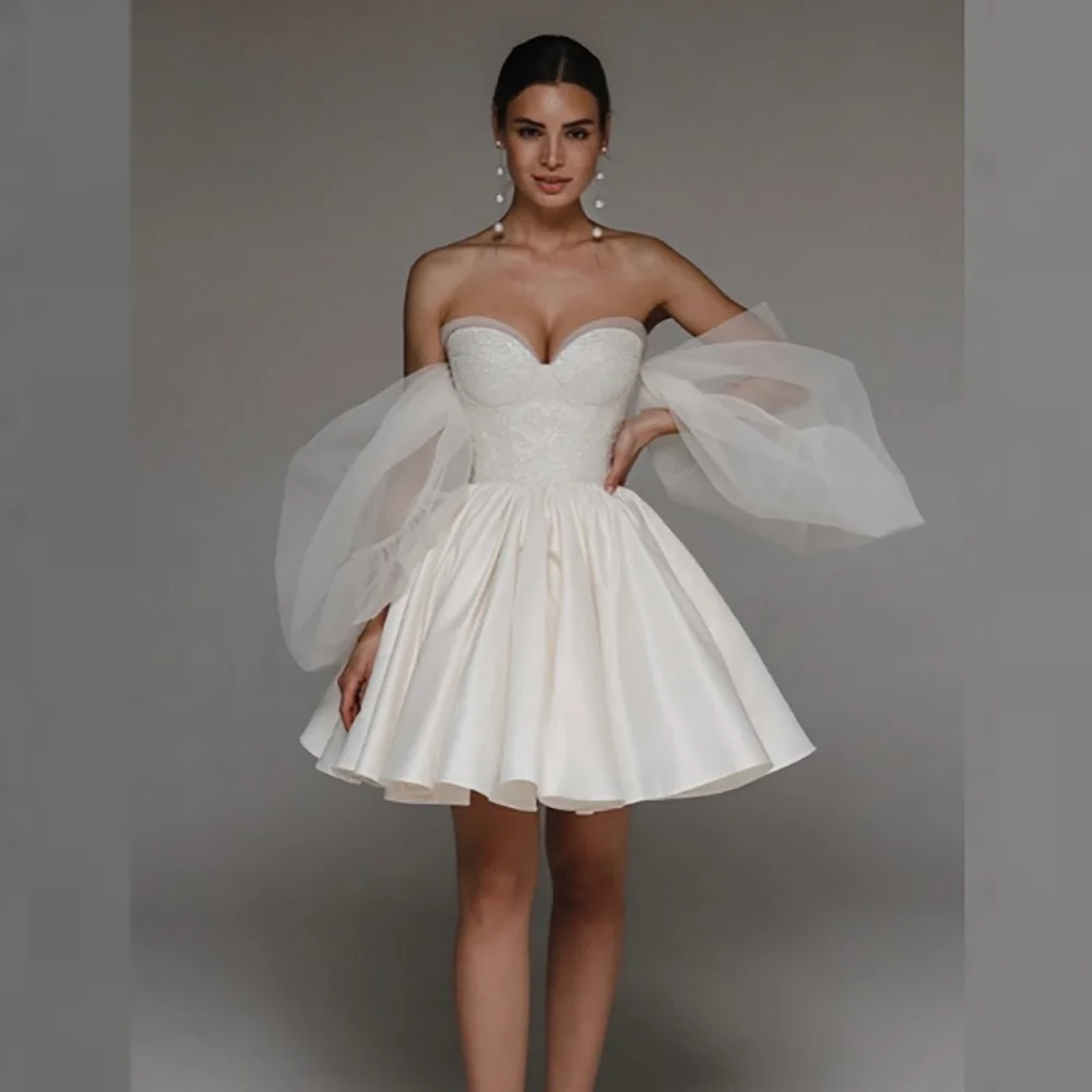 White mini dress for women sexy party dress Homecoming Dress