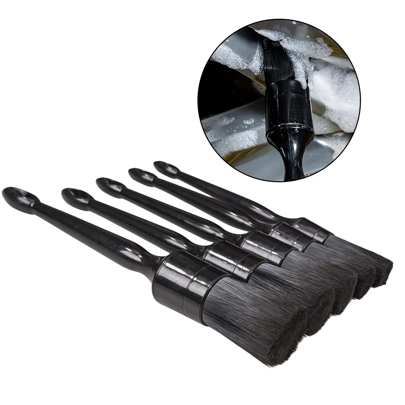 CarDetailingBrushAutoDetailBrushSetof5AutomotiveDetail