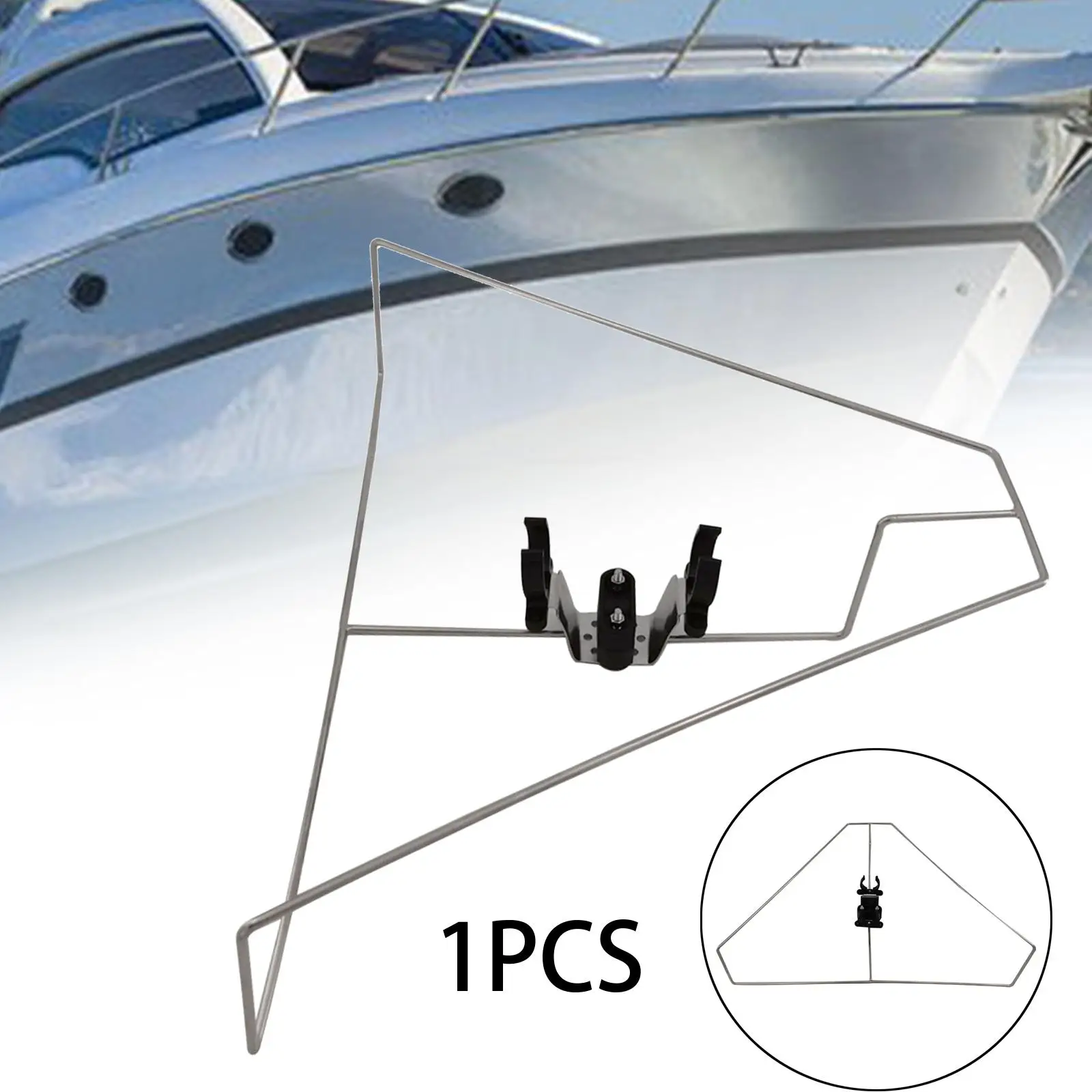

Треугольная безопасная подставка для лодки, надежные аксессуары премиум-класса из нержавеющей стали, морская треугольная люлька для морской яхты