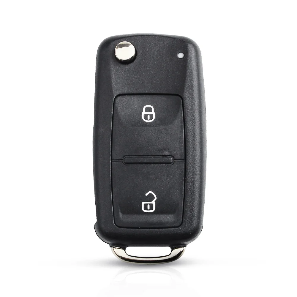 Premium Replacement Folding Car Key Shell Case - 3 Button Design