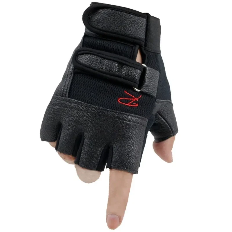Gym Gloves Weight Lifting Bodybuilding Fitness Training Lengthen Wrist Straps Men Women fitness gloves