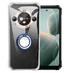 Custodia Shockproof in TPU Morbido con Supporto ad Anello - Cover per Blackview BL9000 Pro