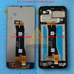 High - Quality LCD Display Screen + Touch Panel Digitizer with Frame (A35E  W Frame)
