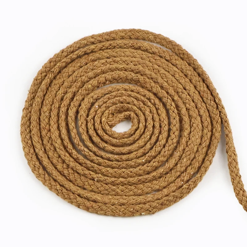 Premium Cotton Twisted Rope for Sewing & Crafting - 10M 5/7mm, Ideal for Bag Straps & Home Decor