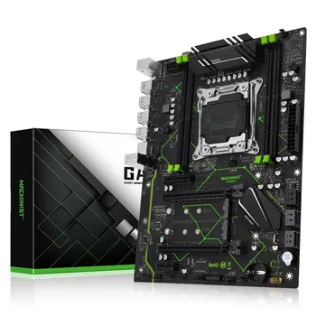 MACHINIST E5 MR9A V1.0 X99 마더보드 지지대, LGA 2011-3 Xeon E5 V3 V4 CPU 프로세서, DDR4 RAM, 4 채널 메모리, ATX NVME M.2