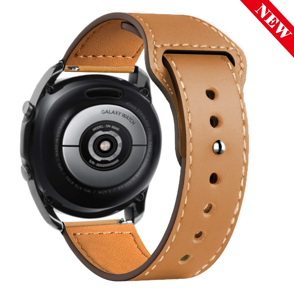 Premium Leather Watch Strap - Timeless Elegance and Comfort