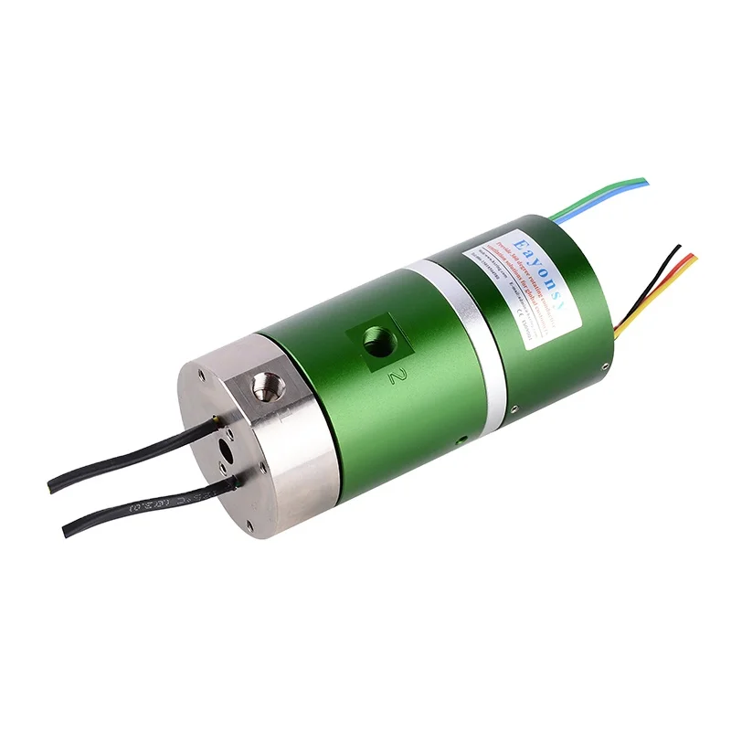 

Rotary joint combined hollow slip ring, transmission of gas and electrical signals, non-standard product customization