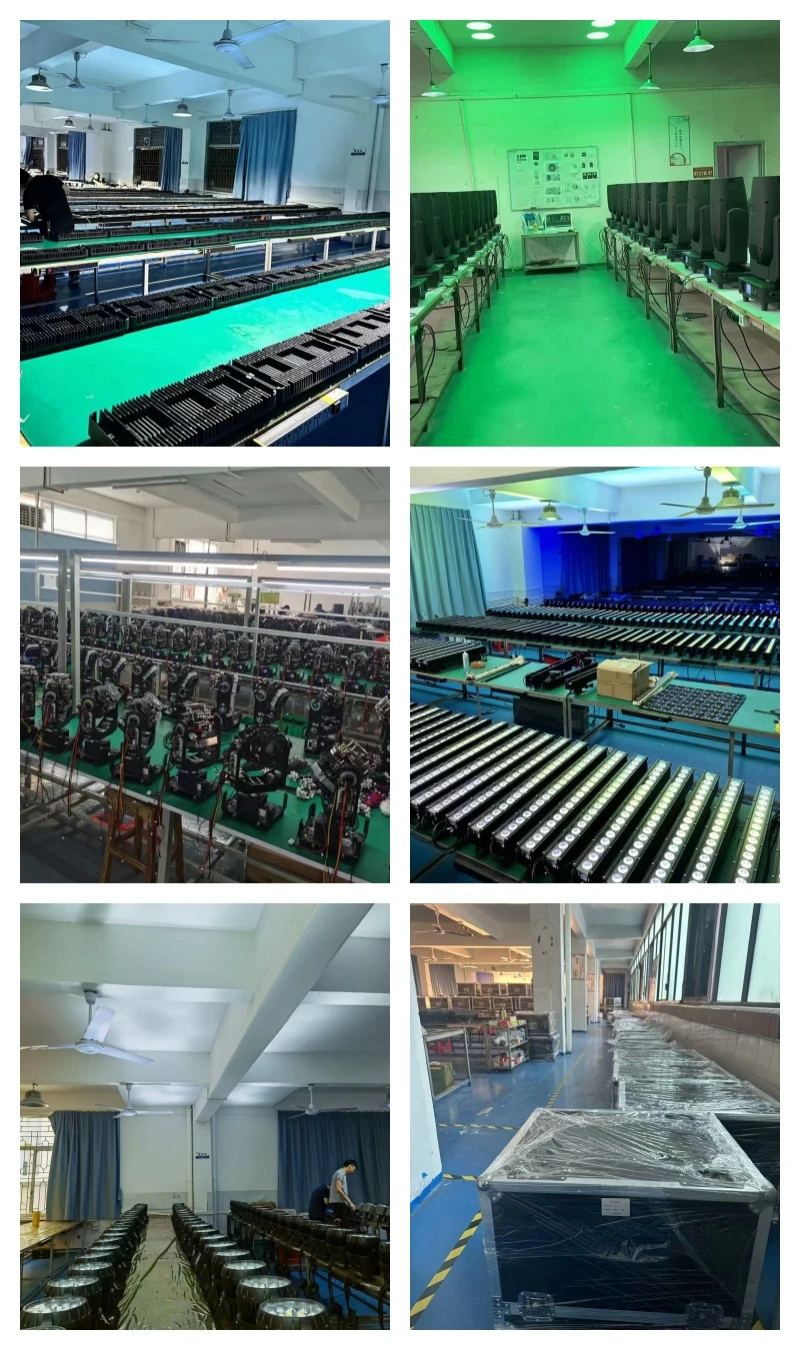 4pieces Waterproof 7x40w RGBW 4in1 LED Par Light for Outdoor Theme Park Cruise D