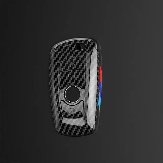 Carbon Fiber Remote Keybox Housing Protective Cover Suitable For BMW F10 F20 F22 F30 F32 F48 F15 F25 G30 G01 G05 G07 key case cover,car key shell