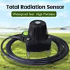 Solar Radiation Sensor 0-2000W/M range 0-2V 4-20MA Light detector 400-1100nm Wavelength range RS485 Pyranometer Transmission 1