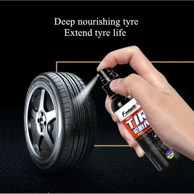 Tire Cleaner Spray Tire Shine Coating Long Lasting Tire Car Care Agent With  Deep Nourishment Auto Tire Shine Polishing Spray - AliExpress