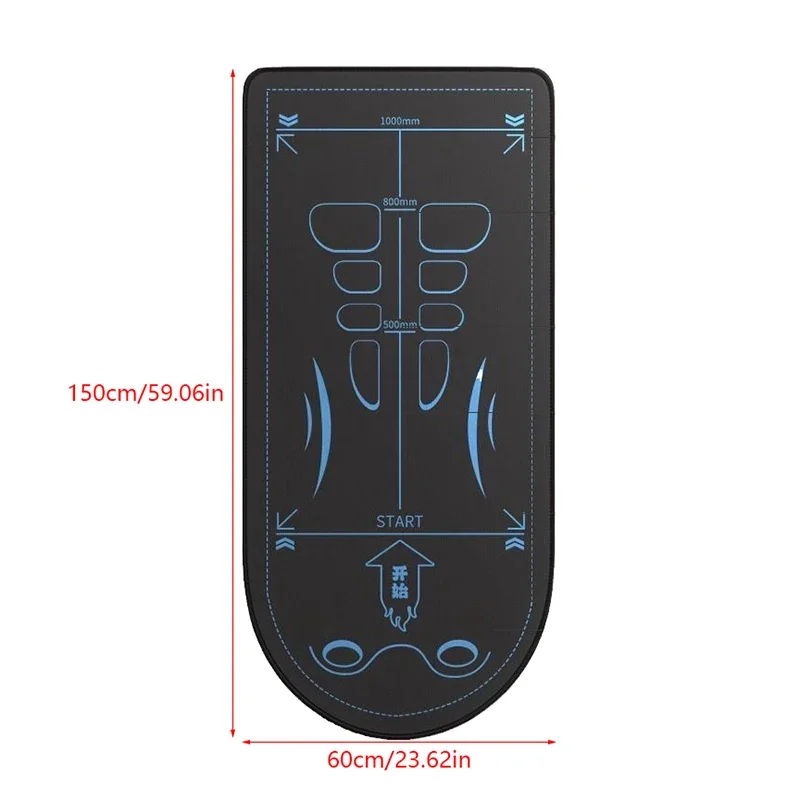 1PC Yoga Mat With Scale Non Slip Eco Friendly Fitness Exercise Abdominal Wheel Mat Workout Mats For Home Fitness Equipment