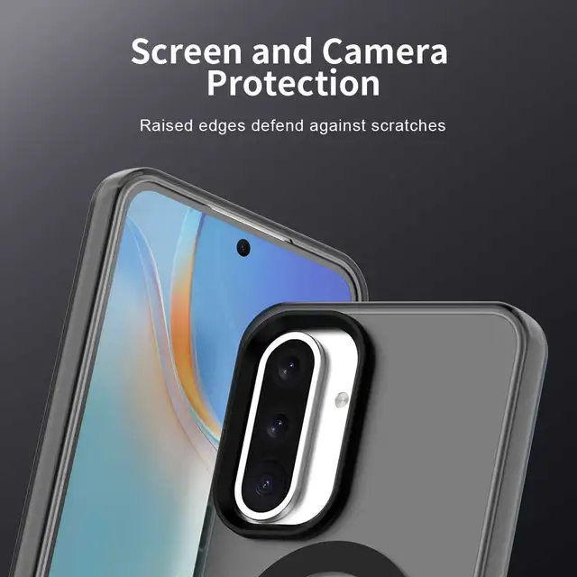 Samsung Galaxy Clear Magnetic Charging Case 2