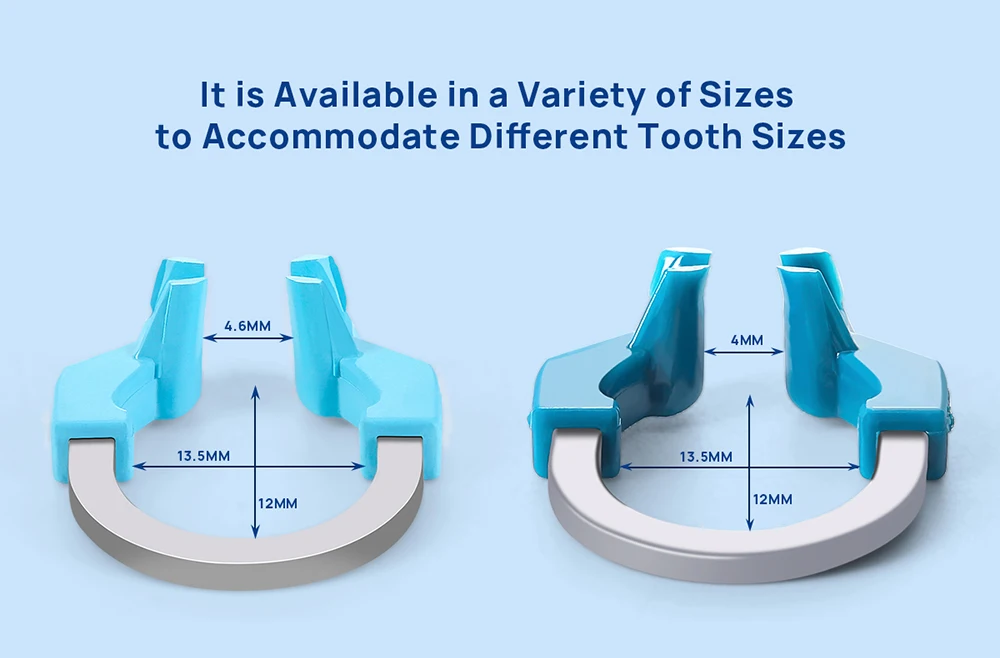 AZDENT Dental Sectional Matrix System Set New Contoured Matrices Clip Ring Bands Wedge Knife Dentis Wedges Plastic Kit_voghion.com