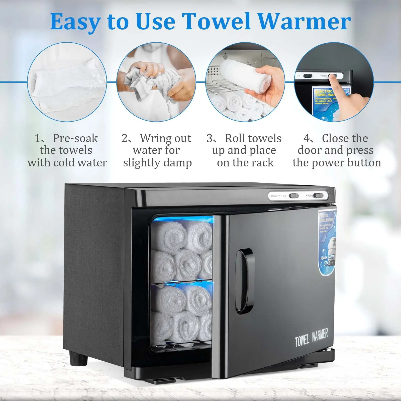 Towel disinfection cabinet beauty catering store special apparatus high temperature sterilization cabinet heating