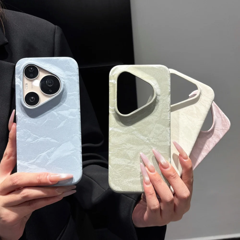 Luxurious Velvet Texture Frameless Phone Case