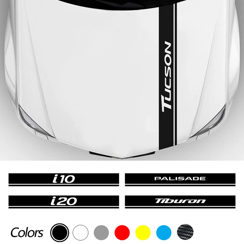 Car Vinyl Decal For Hyundai ACCENT I10 I20 I40 CRETA EQUUS IONIQ