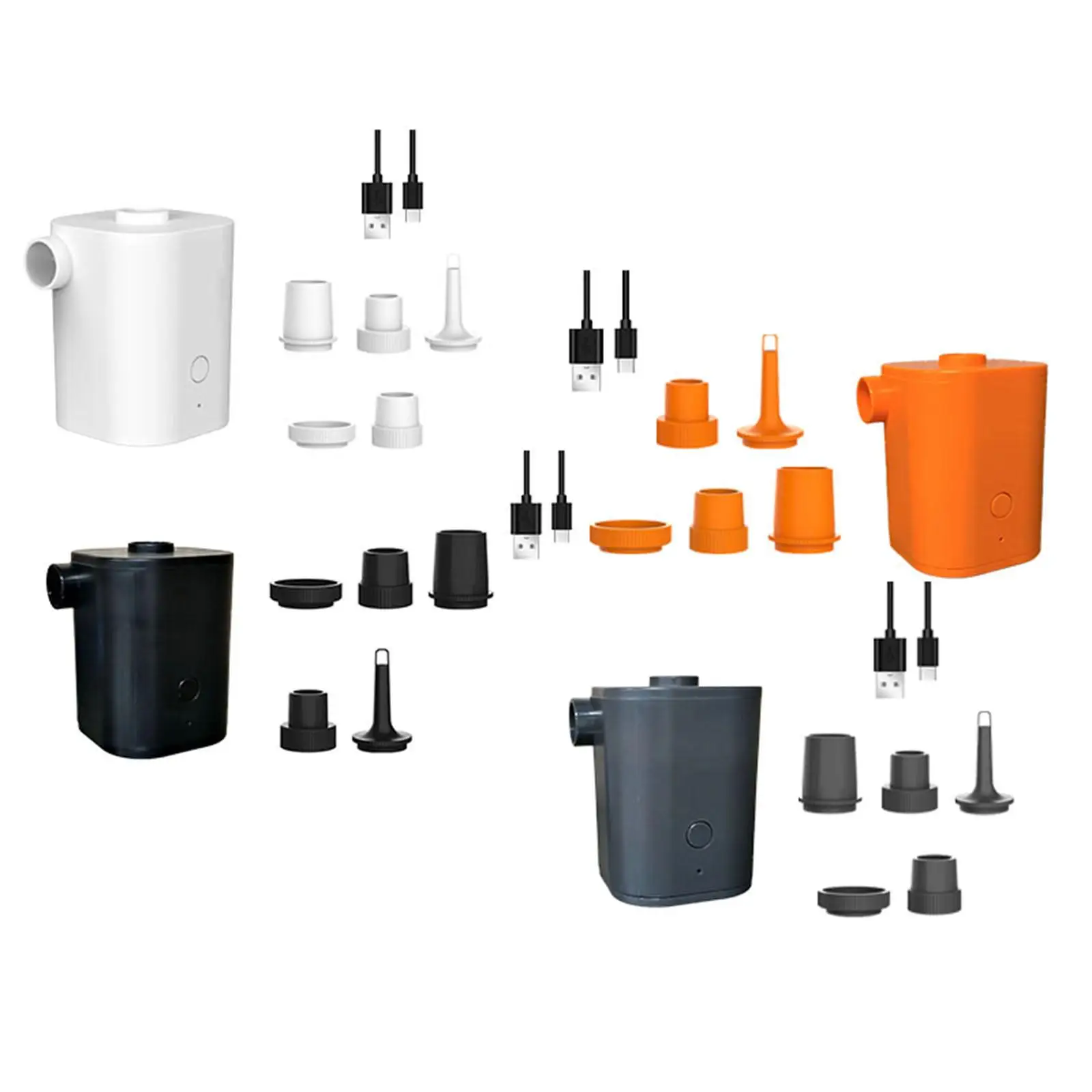 

Электрический воздушный насос, компактный мини-насос для надувных матрасов, плавательных колец