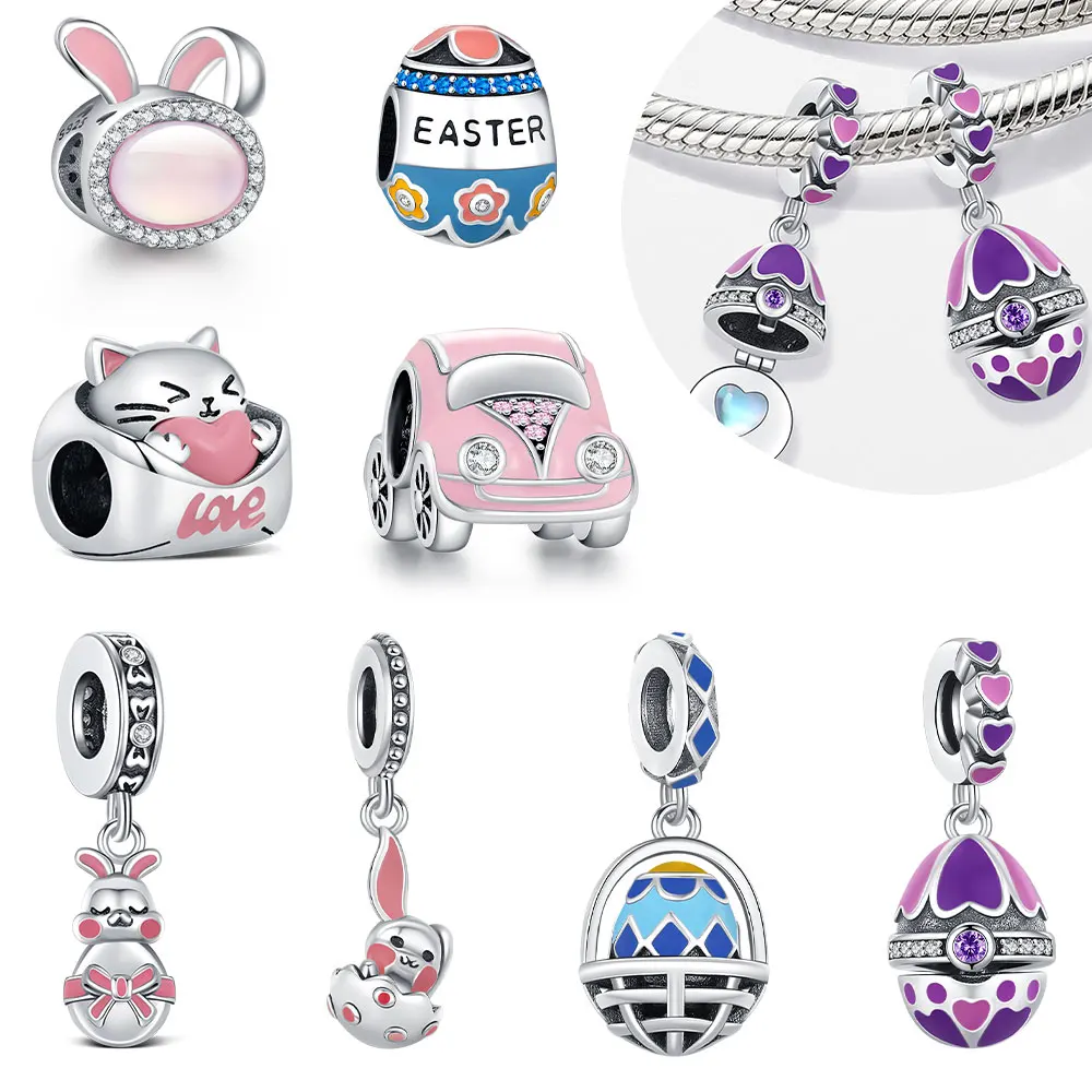 Sterling Silver Easter Charm 1