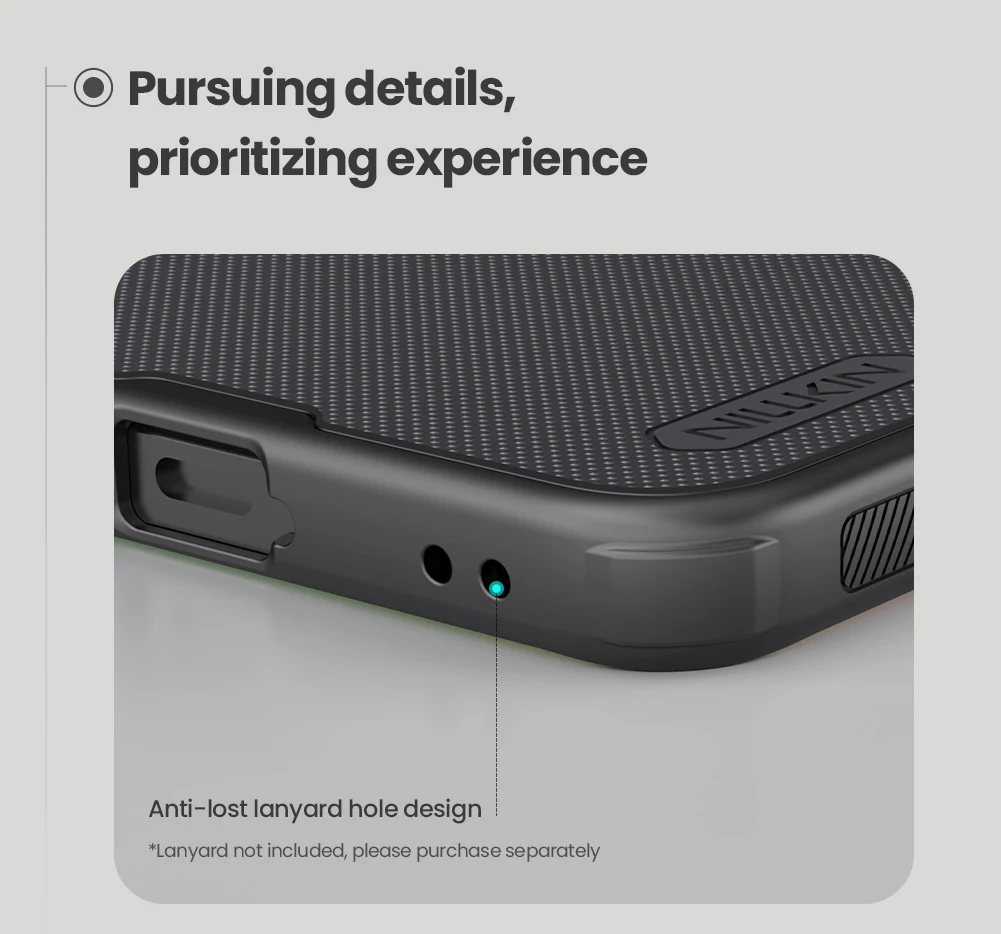 Für Samsung Galaxy A57 5G Hülle NILLKIN Fitted Case Magnetic Super Frosted Shield Matte PC Cover für Samsung Galaxy A57 – Detail 17