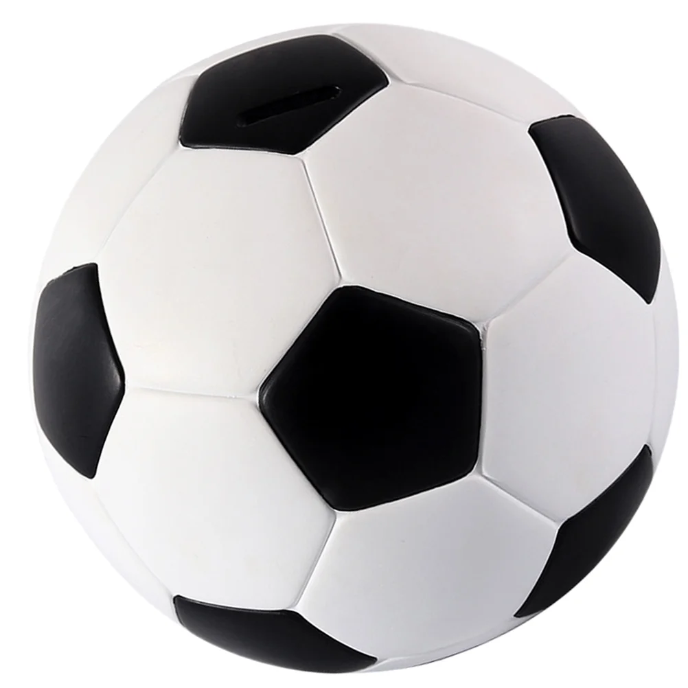 Large Capacity Football Piggy Bank Kids Coin Money Bank Boys Saving Bank Sturdy Vinyl Material Desk Decoration Money Boxes Home 3