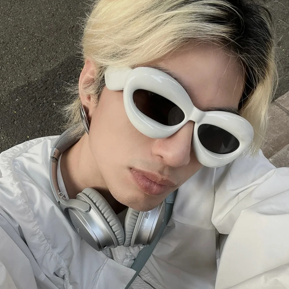 

Unique Candy Color Sexy Lip Y2k Sunglasses For Women Yellow Blue Sun Glasses Men Punk Sunglasses Hip Hop Shades UV400 Eyewear