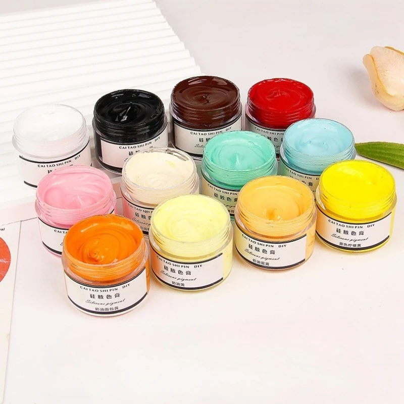 Silicone Color Paste for DIY Pinching and Crafting