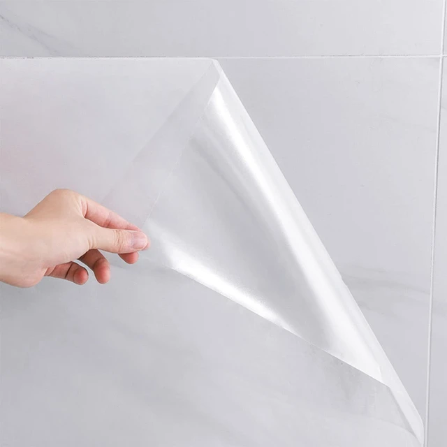 Clear Wall Self Adhesive Stick Wallpaper Oil Proof Waterproof Contact Paper  PVC for Kitchen, Office, Wallpaper, Cabinets - AliExpress