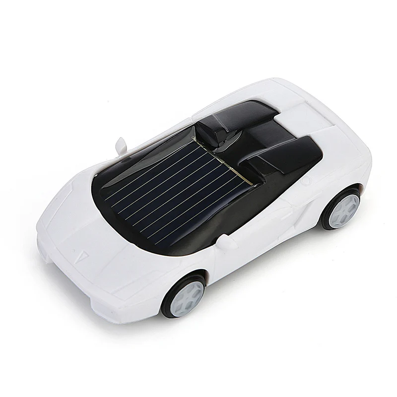 Solar Car Toy Solar Powered Small Sports Cars Toys Intelligent Mini Toy Educational Gadget Children Xmas Gift Robot Toys
