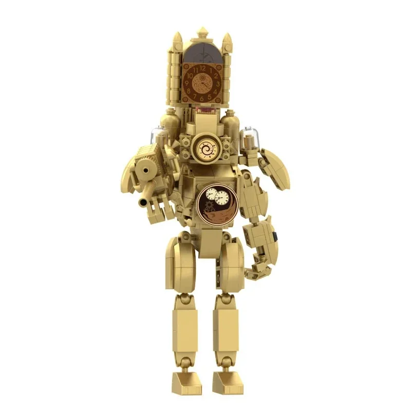 Moc Titan 스피커 타이탄 모델, 재미있는 애니메이션 비디오, Skibidi 변기, 건설 블록 장난감, 426 개