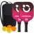 Pickleball Paddles USAPA Approved Set Rackets Honeycomb Core 4 Balls Portable Racquet Cover Carrying Bag Gift Kit Indoor Outdoor 11