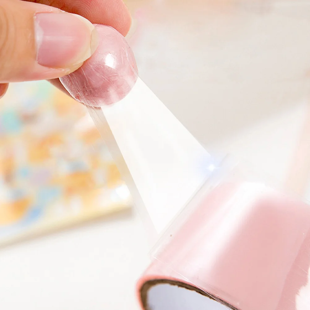 컬러 어린이 스크랩북 DIY 접착 테이프, 점착성 볼 테이프, 스트레스 완화 볼 테이프, 롤링 테이프 선물, 6 롤